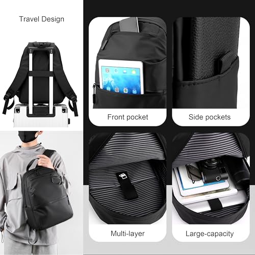 Image of Men's Unisex Multipurpose Casual Backpack & Water-Resistant Laptop Backpack - Stylish and Functional for Everyday Use