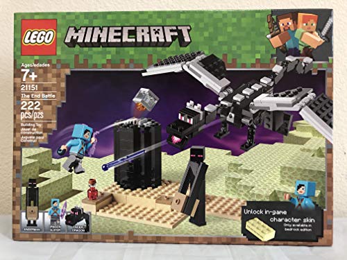 lego minecraft end battle