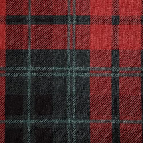 Image of Eddie Bauer - Throw Blanket, Ultra-Soft & Reversible Plush Bedding, Throw Blanket for Couch & Bed (Trailhead Plaid Red, 60 inch x 70 inch)