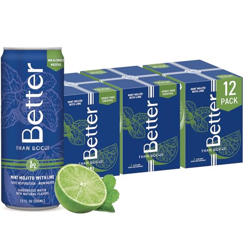 Better Than Booze Mint Mojito Mocktails 12 Pack