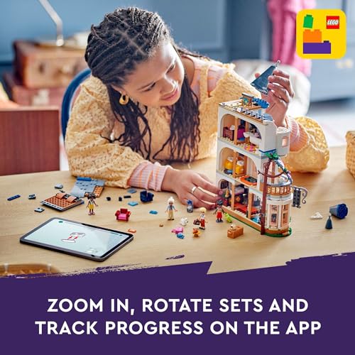 Image of LEGO Friends Castle Bed and Breakfast Hotel Playset for Kids Ages 12 and Up, with 4 Mini Dolls, a Dog Toy Figure and Accessories, Castle Toy Gift Idea for Girls, Boys and Teens, 42638