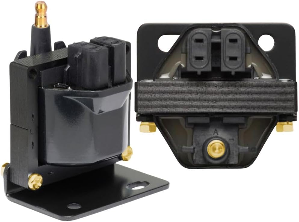 Ignition Coil WITH BRACKET for Mercruiser or Volvo Penta, replaces 3854002-7, 898253T27,817378T, 3854002 3.0, 4.3, 5.0, 5.7, 7.4, 8.2, 350