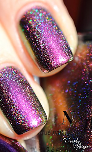 Miniatura 9 de ILNP Cameo (H) Esmalte de uñas holográfico ultra cromado rosa, morado, cobre, dorado y verde