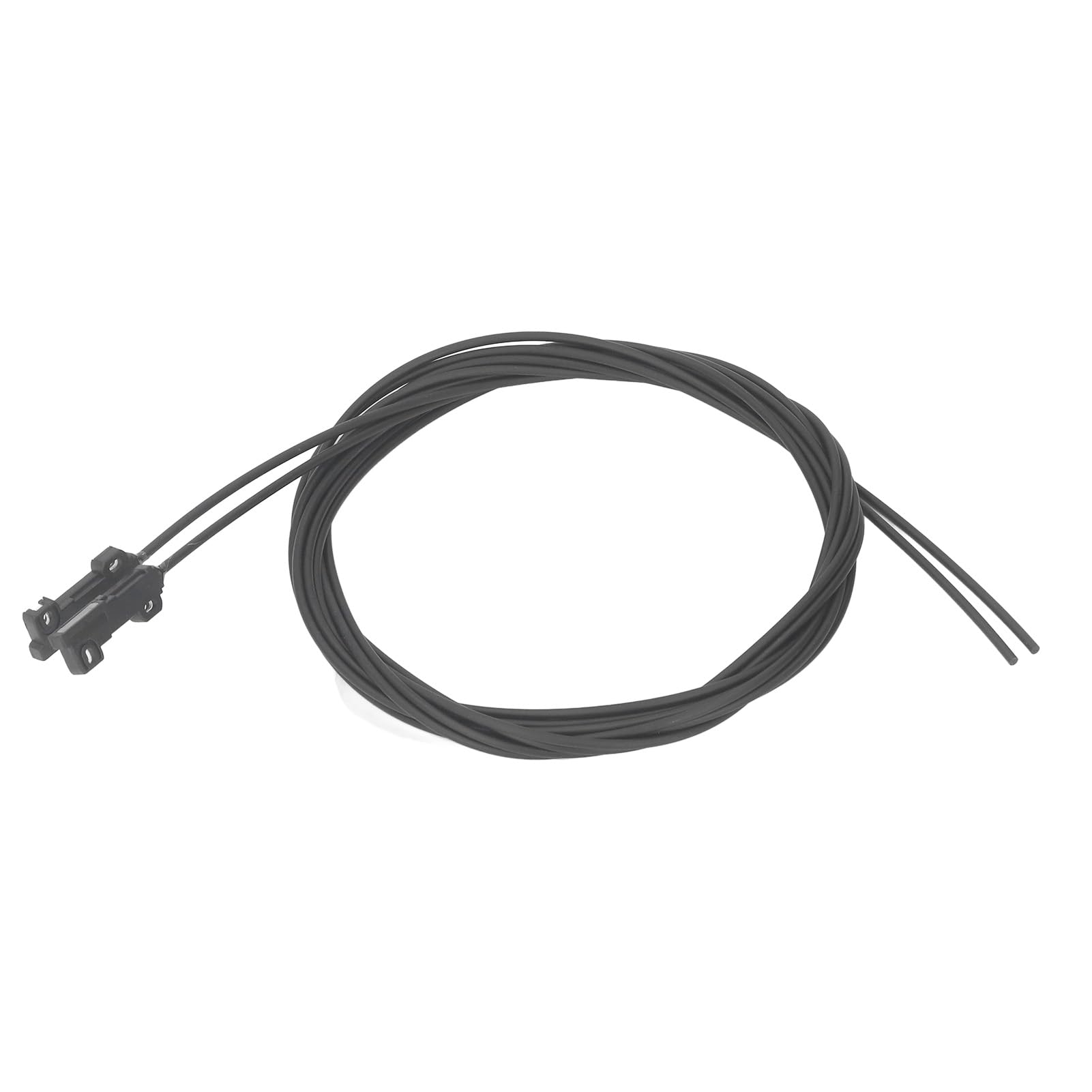 Generic 2PCS Fiber Optic Sensor Through Type Diffuse Reflective Fiber Sensor Probe Line Optical Axes Width 10mm, Generic9ctwzbrugi