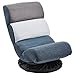 Amazon Basics - Schiuma girevole Amazon Basics, sedia girevole, regolabile, blu/bianco/grigio