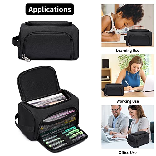 Xqxa Pencil Pouch Large Capacity Pencil Case Organizer, Multifunctional Pencil Pouch With Compartmens,Big Pencil Bag For Office School Travel Men Women Adult thumb #1
