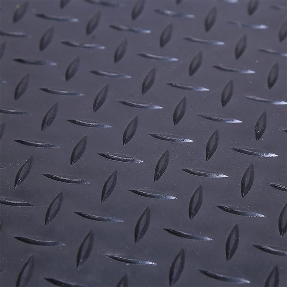 JIUYUEYA Anti Fatigue Floor Mat Standing Comfort Mat for Office, Garage, Warehouses, Factories - 20mm/0.7inch Thick, Ribbed Pattern Top,Easy to Clean