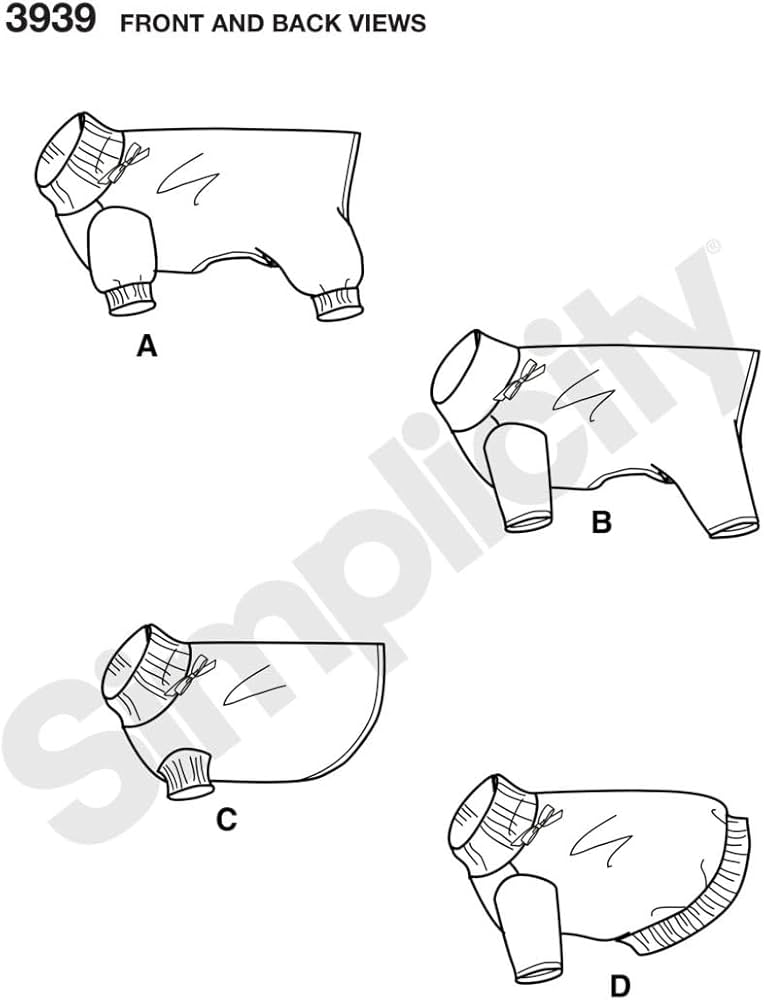 Amazon.com: Simplicity Pajama and Coat Dog Clothing Sewing Pattern, Pet Sizes S-L : Woofy Wear by Wendy: Arts, Crafts & Sewing amazon-com-simplicity-pajama-and-coat-dog-clothing-sewing-pattern-pet-sizes-s-l-woofy-wear-by-wendy-arts-crafts-sewing