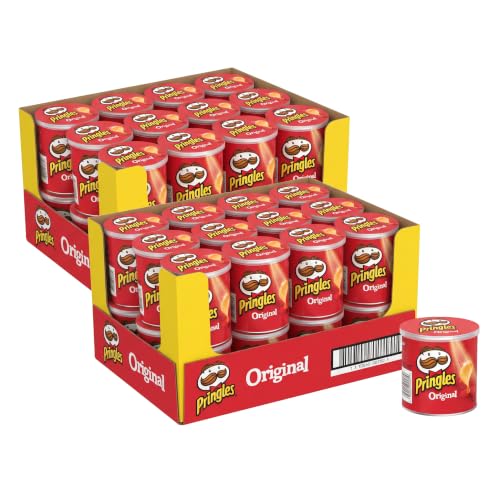Pringles Potato Crisps Chips, Lunch Snacks, On-the-Go Snacks, Original (Pack of 72) - image 1