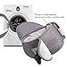 Bebamour Baby Carrier Newborn to Toddler-Baby Hip Carrier Front and Back Carry with Head Hood & 3 Pieces Teething Pads& Waist Extenders & Storage Bag (Grey)