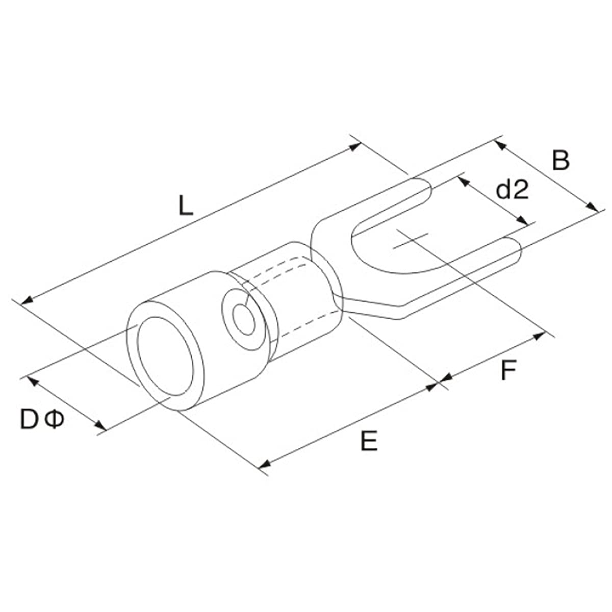 Lot De 25 Cosses à Anneau SeKi 1,5-2,5 Mm², M4 I Cosses à Sertir Non Isolées I Pour Conducteurs Multi-fils Fins I Cosses à Sertir En Cuivre étamé