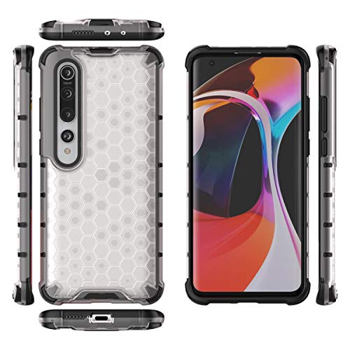 Image of Glasgow | for Mi 10 Back Case Cover for Mi 10 with 4 Bumper Corners and Military Grade Protection - Transparent