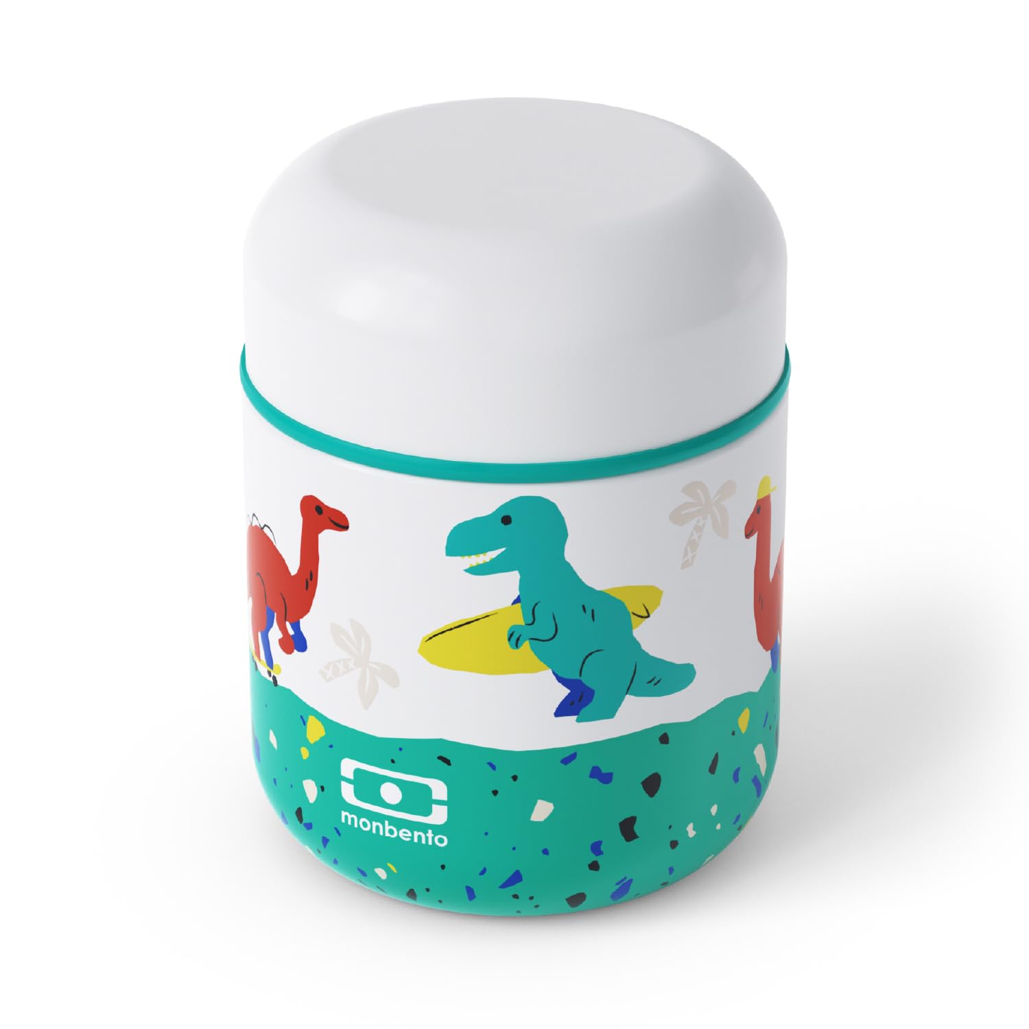 Lunch Box Isotherme Enfant au parc et à l'école avec monbento Dino