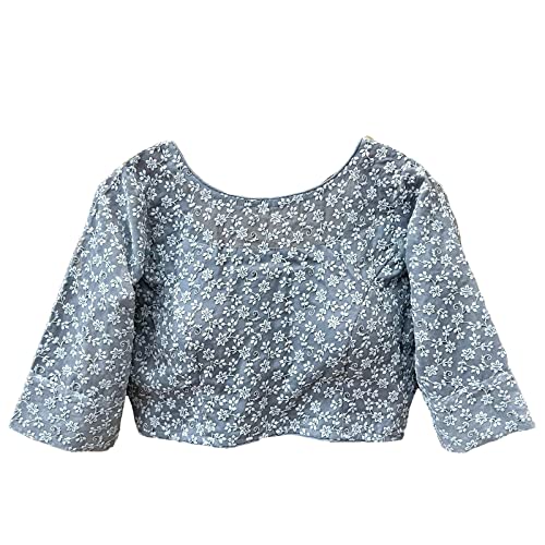 Image of Vihu Fashion Women Georgette Half Sleeve Blouse