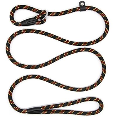 Zhichengbosi 158 CM Slip Lead for Dogs, Durable Adjustable Nylon Training Lead Leash, Soft Slip Lead Traction Rope For Small and Medium Dogs (158 cm)