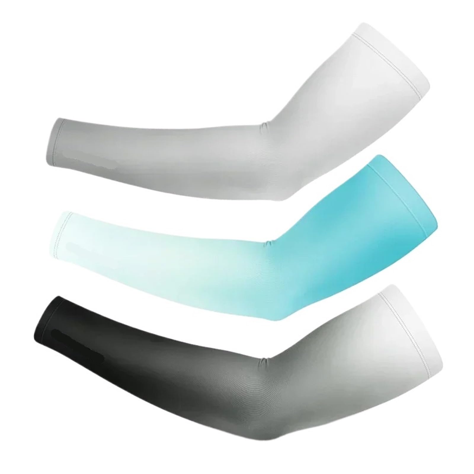 Genérico Mangas de protección solar for brazos for ciclismo, pesca, correr