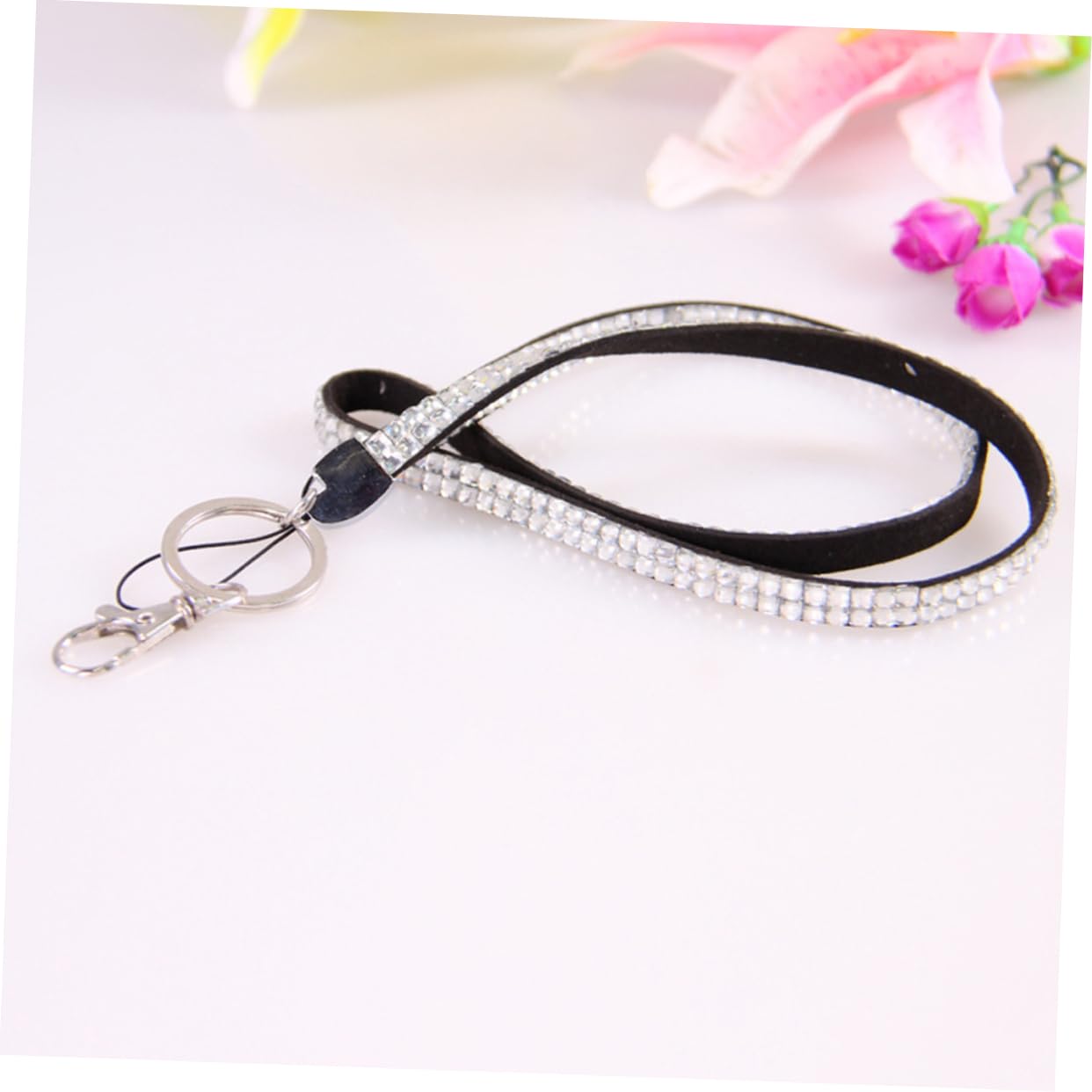 Angoily Cordones De Teléfono Celular Correa De Cordón Para Teléfono Cordón De Identificación De Teléfono Brillante Cordones Para Moviles Portamovil Colgante