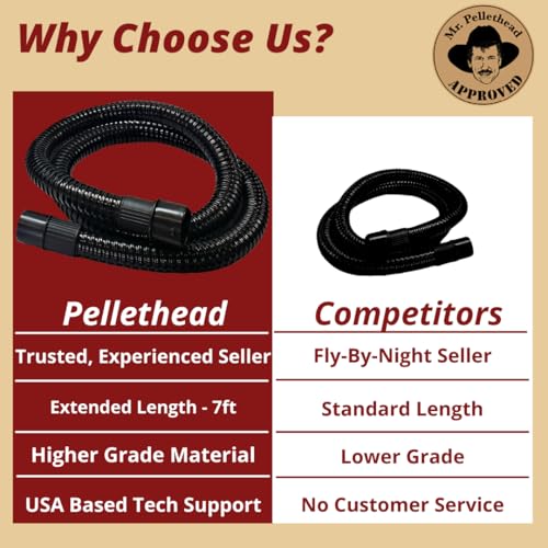 Image of Pellethead Ash Vacuum Pro Replacement Hose