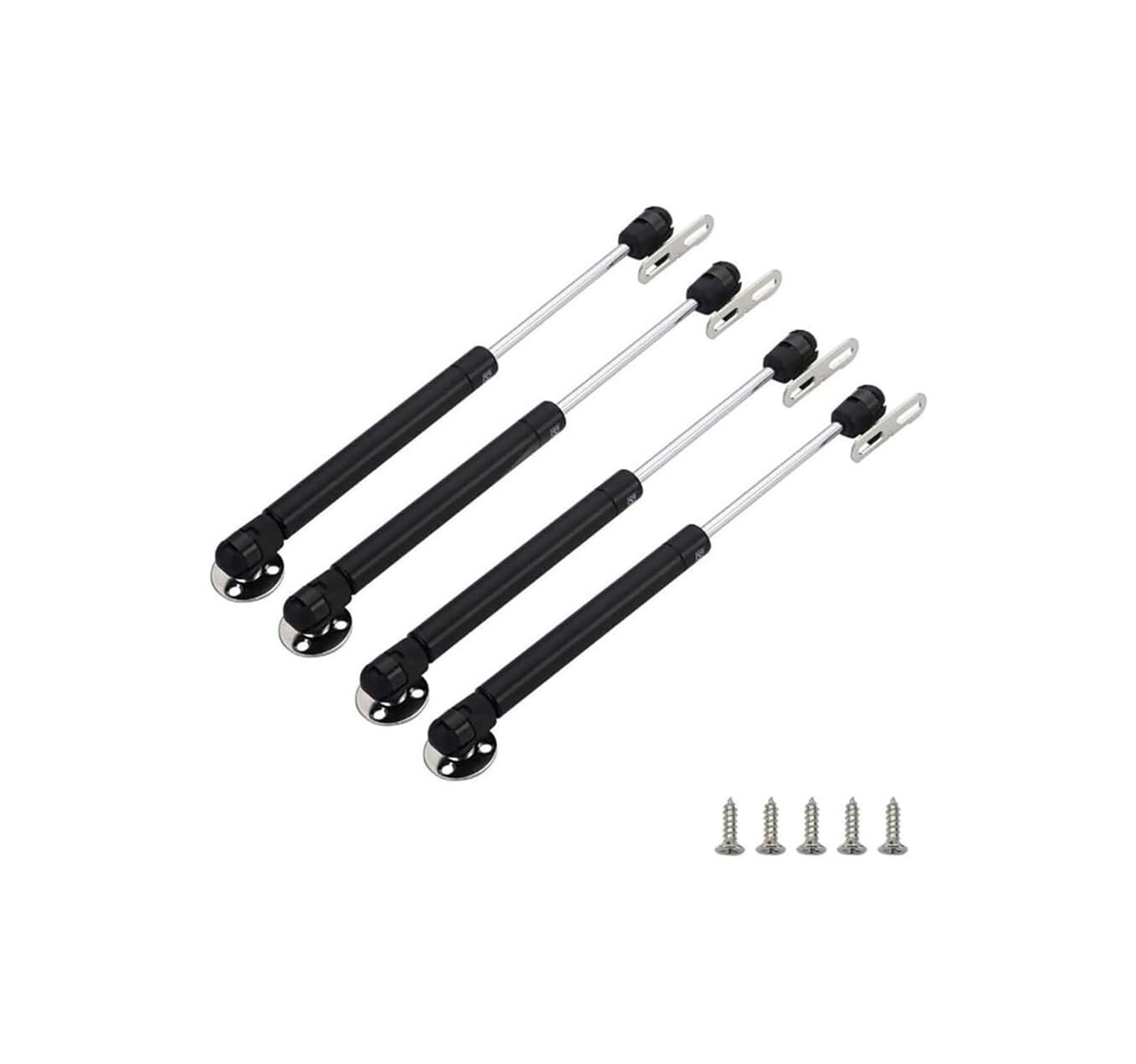 FGJsfhrDTU 4Pcs Black Gas Struts Multi Force Cabinet Door Supports(100N)