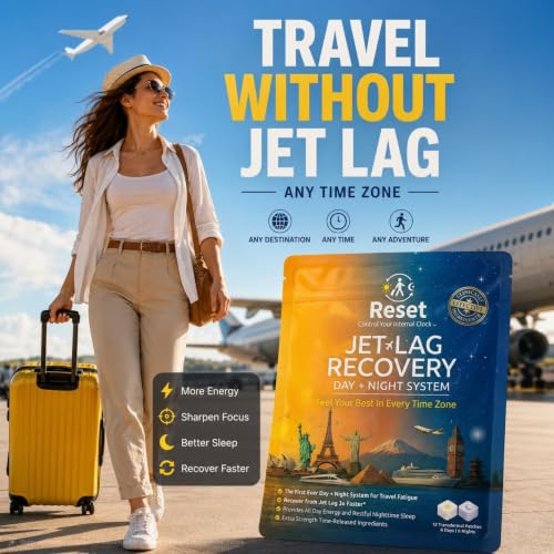 Reset Jet Lag Recovery Patch Supplement