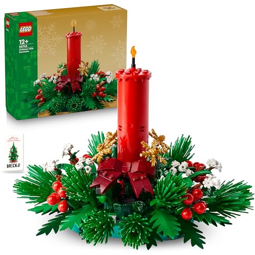 LEGO Weihnachtsgesteck - Weihnachtsset LEGO 40743 inkl. bedruckter Fliese