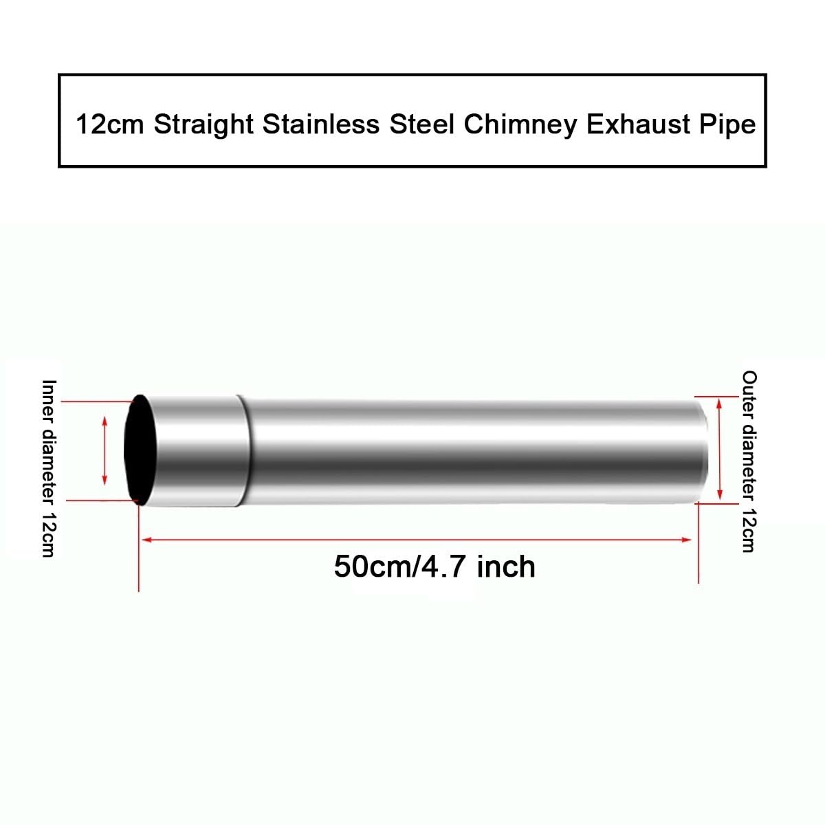Imperial Manufacturing Group® Snaplock 6 In. X 48 In. 1200 F Black - Foto 5