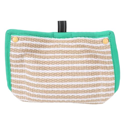 Cocoarm Cuscino da per Addestramento Cani, Gioco Tira e Molla in Juta per Cani di Taglia Grande, con Struttura Solida e Spessa per il Lavoro Sul e L’addestramento All’obbedienza