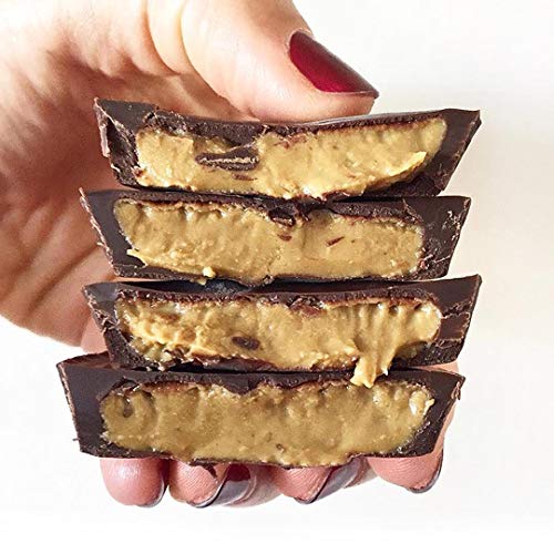 image for Free 2b Valentine’s Day Dark Chocolate Sunflower Butter Cups, Gluten