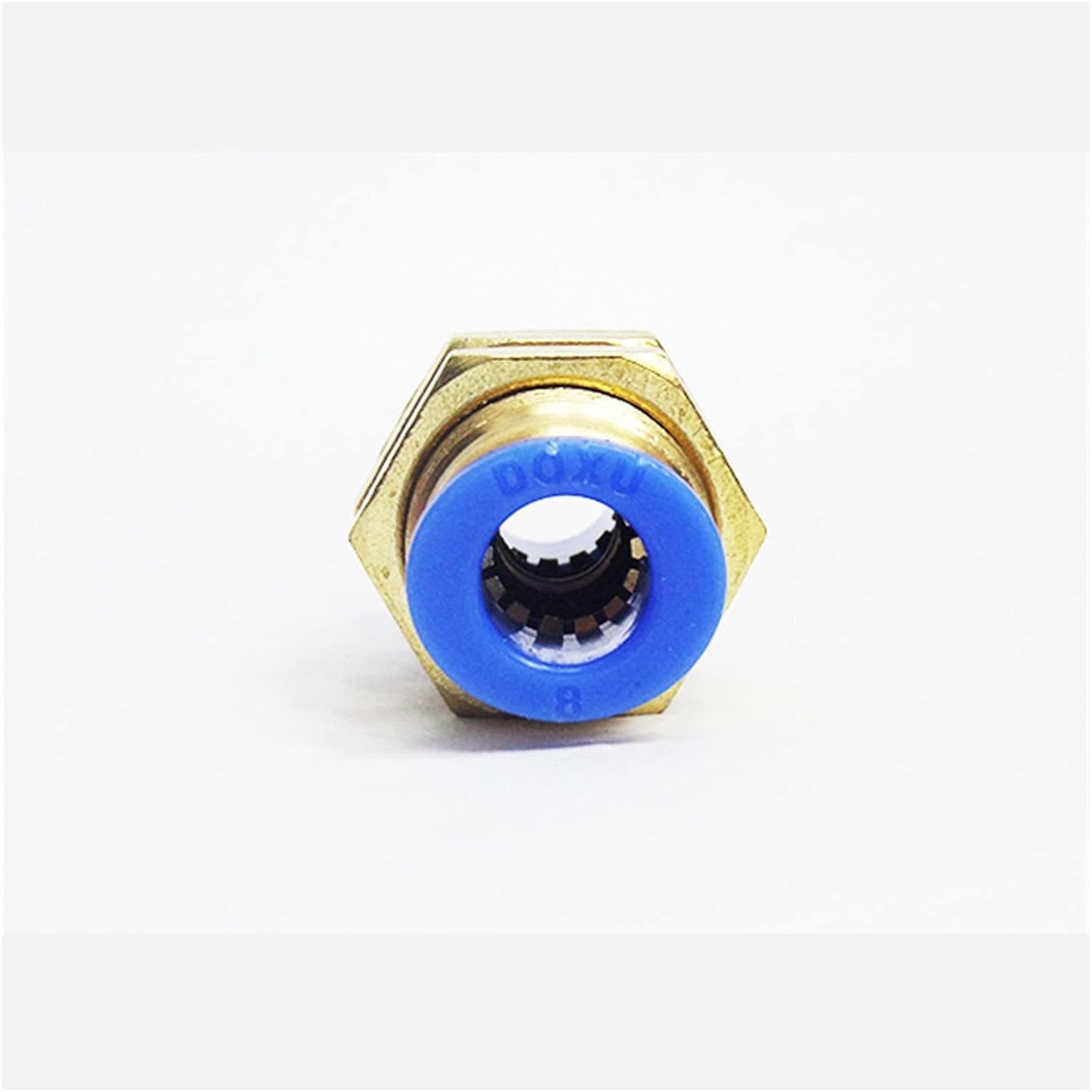Air Hose Fittings PM8 10Pcs 8mm Quick Connect Joint Pneumatic Air Pipe Fittings Quick Connect Set