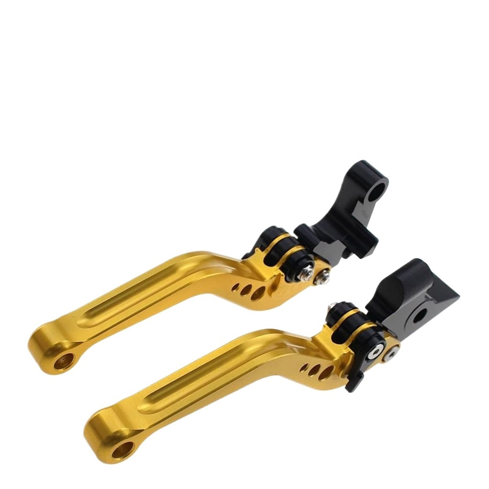 Rvevfbkbal Short Gold Motorcycle Brake Clutch Lever Adjustable Folding For Suzuki Gs500 Gs 500 1989-2007(Short Gold)