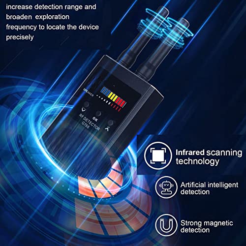 Détecteur de Signal RF sans Fil, Caméra Haute Sensibilité GPS Tracking Device Bug Detector for GPS Listening Device… - Image 4