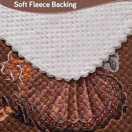 Image of HOKIPO HeavenHue Sofa Cover 3 Seater for Seat & Back, Nritya Echo