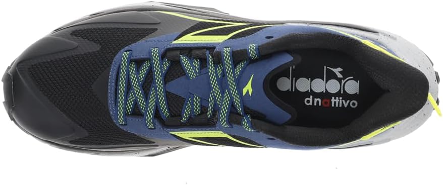 Diadora Mens Equipe Sestriere Xt Trail Running Sneakers Shoes - Black