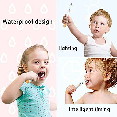 image for yuantongshun Kids& Baby Toothbrush Electric Sonic Battery Powered with