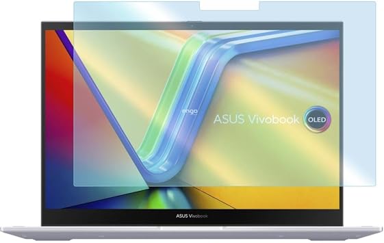 Engo Asus Vivobook S 14 Flip 14  n   le Uyumlu Ekran Koruyucu Notebook, 9h Temperli K r lmaz Esnek Nano Cam,  izilmeye Ve Darbeye Dayan kl  Laptop Koruma, Hd  effaf 1610