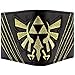 Produktbild Nintendo Zelda Triforce genähtes Schwarz Portemonnaie Geldbörse