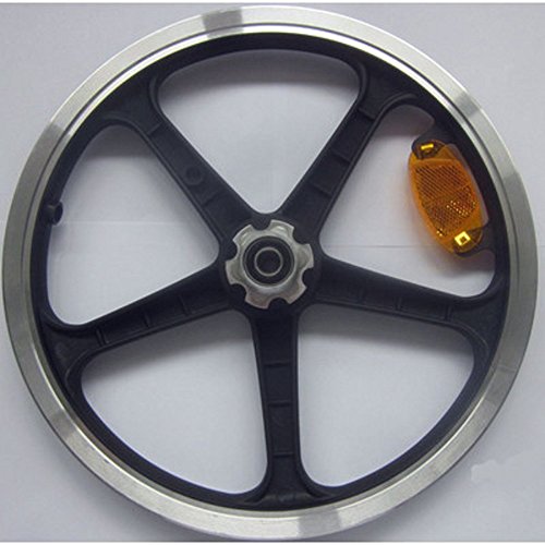 Preisvergleich Produktbild Original Plastik Hinterrad LT Schwarz für STRIDA Fahrrad