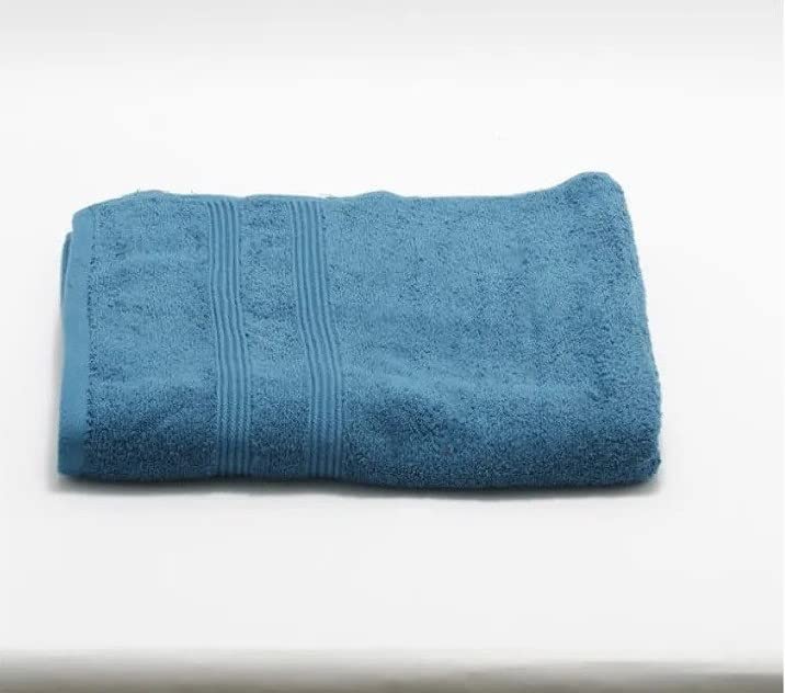 RISHAHOMELuxury Collection Bath Towel Blue 70x140cm