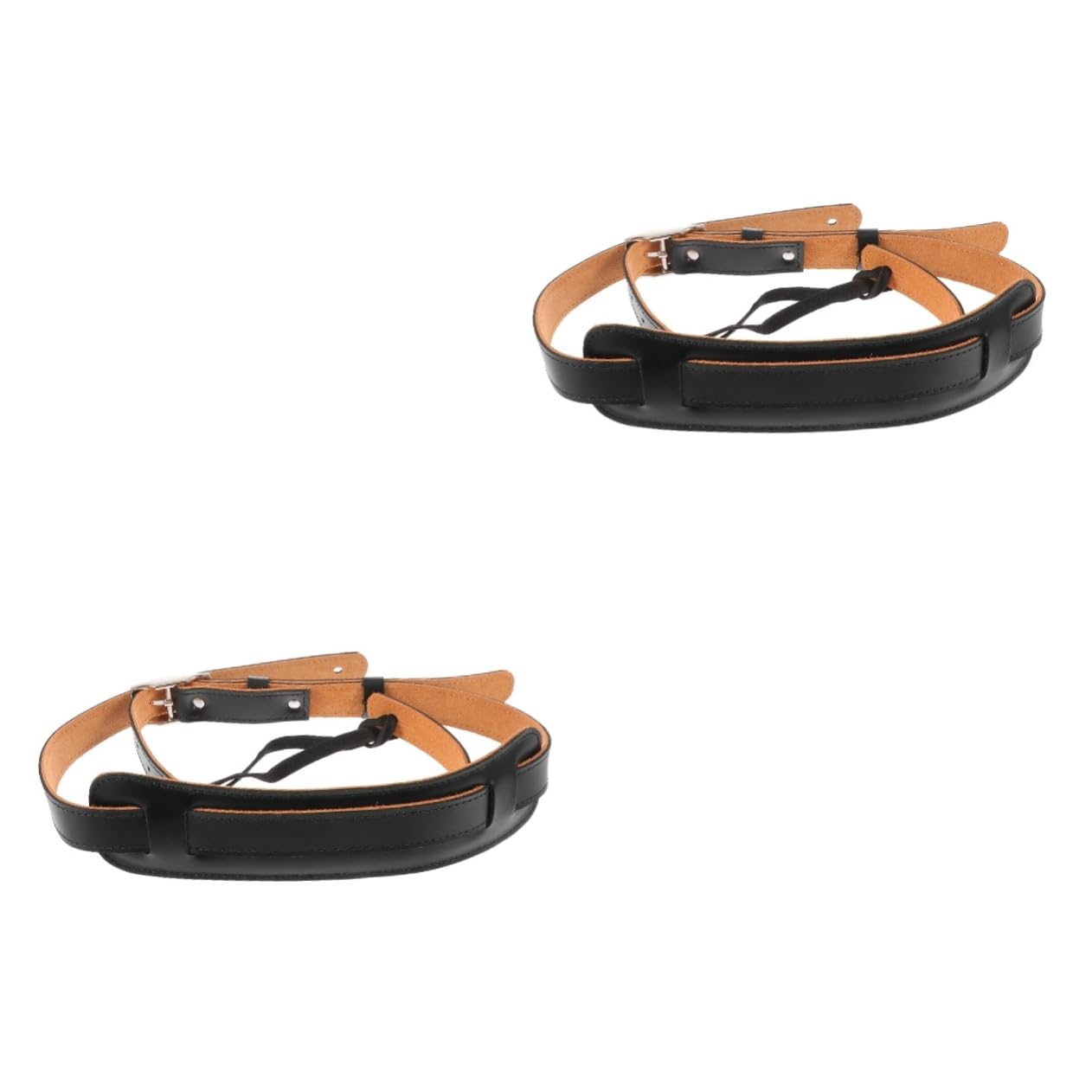 SUPVOX 2 Piezas Correa De Bajo De Guitarra Correa De Guitarra Acolchada De Guitarra Acústica De Cuero De Banjo De Guitarra Reemplazo De Ukelele Cinturón De