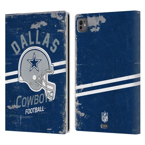 Casque Dallas Cowboys étui iPad Pro 11 M4 M5 protection cuir
