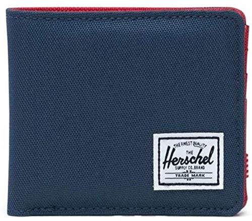 Herschel Men's Roy RFID Wallet Navy/Red