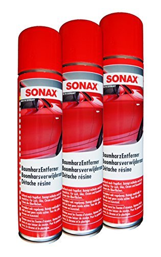 Preisjubel 3 x SONAX BaumharzEntferner 400ml, Lackreiniger, Vogelkot, Harzentferner