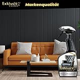Exklusiv Chemie Echtleder Pflege & Lederreiniger | Lederpflege | Möbelpflege | Lederpflegemittel | Lederpolitur | Für Ledermöbel, Ledercouch und Sofa | 500 ml