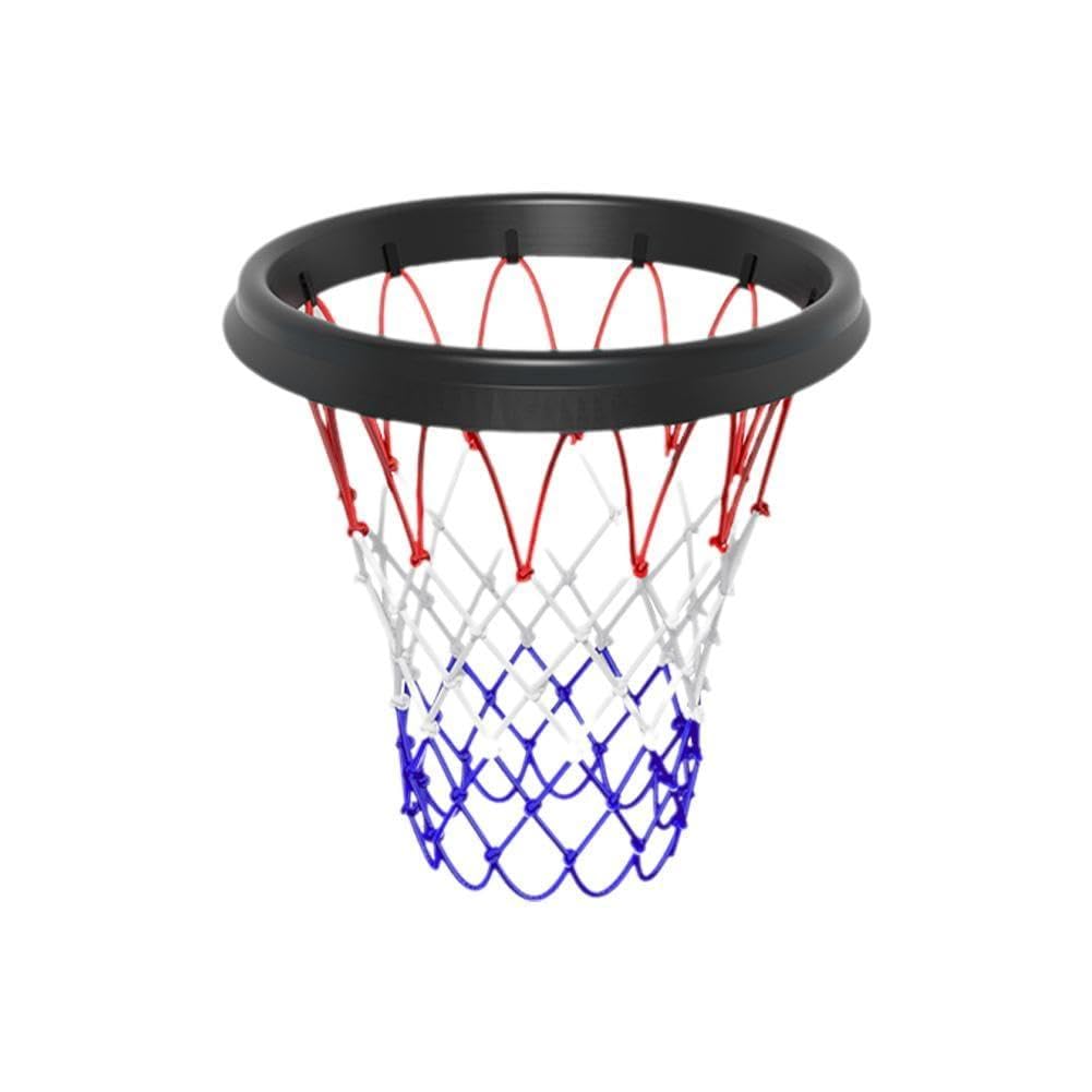 Rete da basket portatile, rete per canestro da basket, aggiornamento 2024, resistente, facile da installare e da lanciare