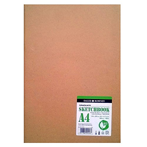 Daler-Rowney Graduate Eco Stapled Soft Cover A4, 160gsm 20 Sheets, Student Artists