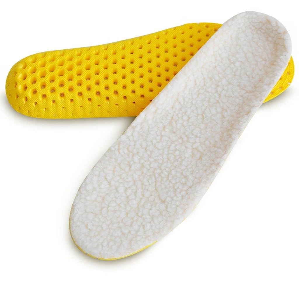 Semelle intérieure de Sport Chaude, Douce et Respirante, en Cachemire Thermique d'hiver for Chaussures(35 EU)