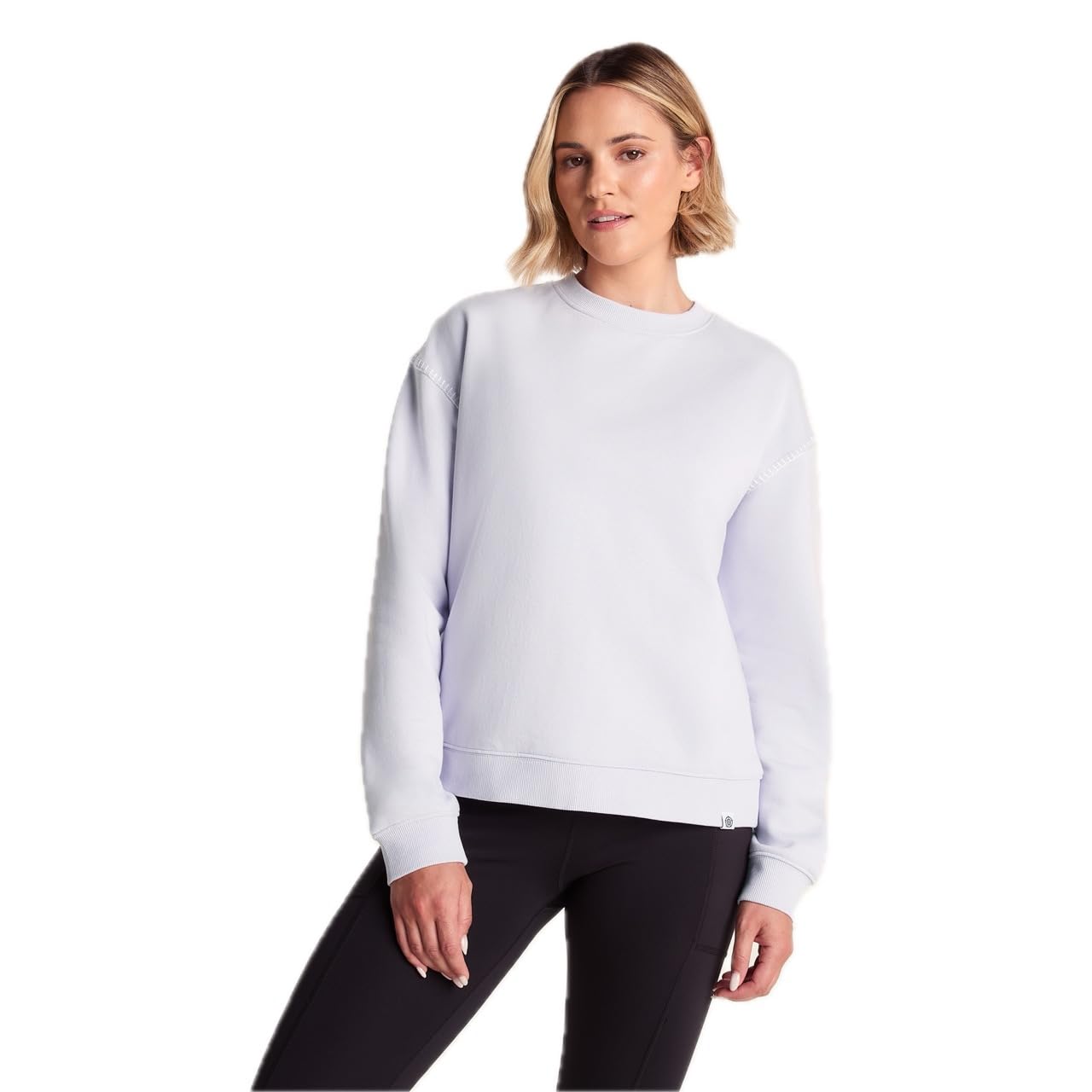 TOG24 Women's Sweatshirt - Crew Neck - Pale Lilac - Size 18