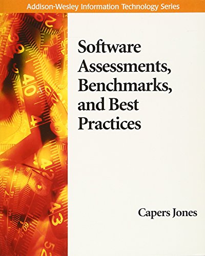 Software Assessments, Benchmarks, and Best Practices view 2