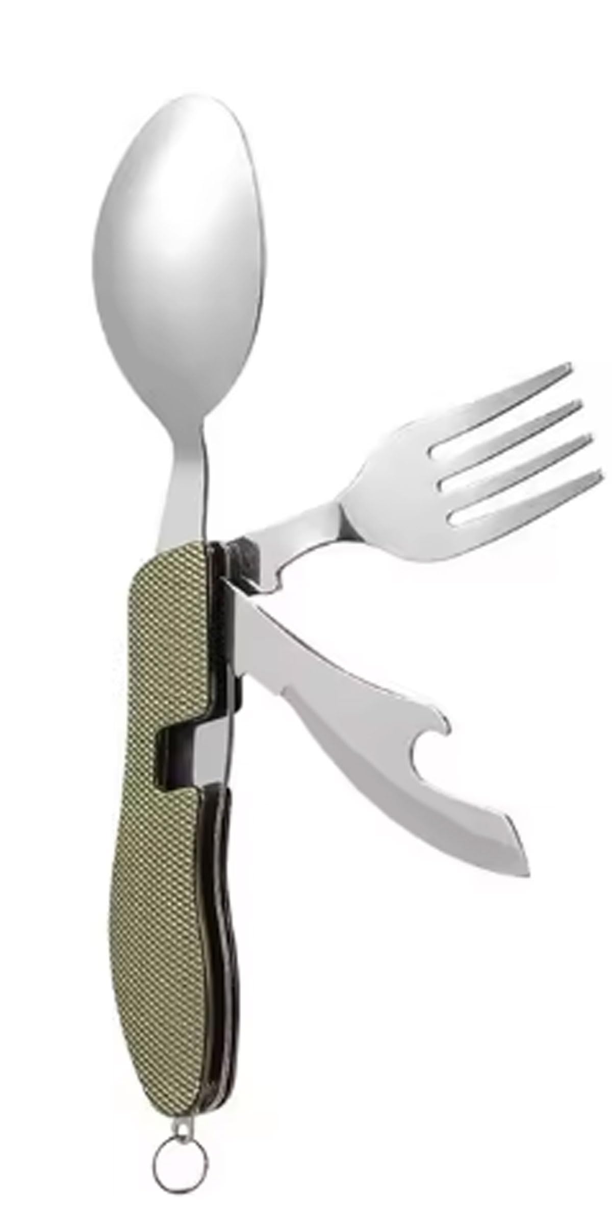 ExcitingDealz Unique Multifunctional Compact Foldable 4-in-1 Spoon, Fork, Bottle Opner, Knife for Travelling,Hiking,Camping. (B0D5J47DZN) Amazon Price History, Amazon Price Tracker