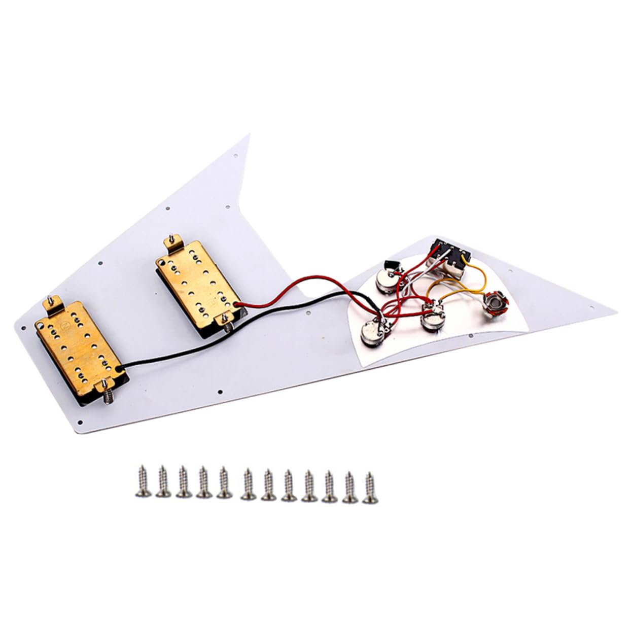 Kit de Pickguard Gpv01 Vaguelly Micro Guitare Électrique Flying - 8